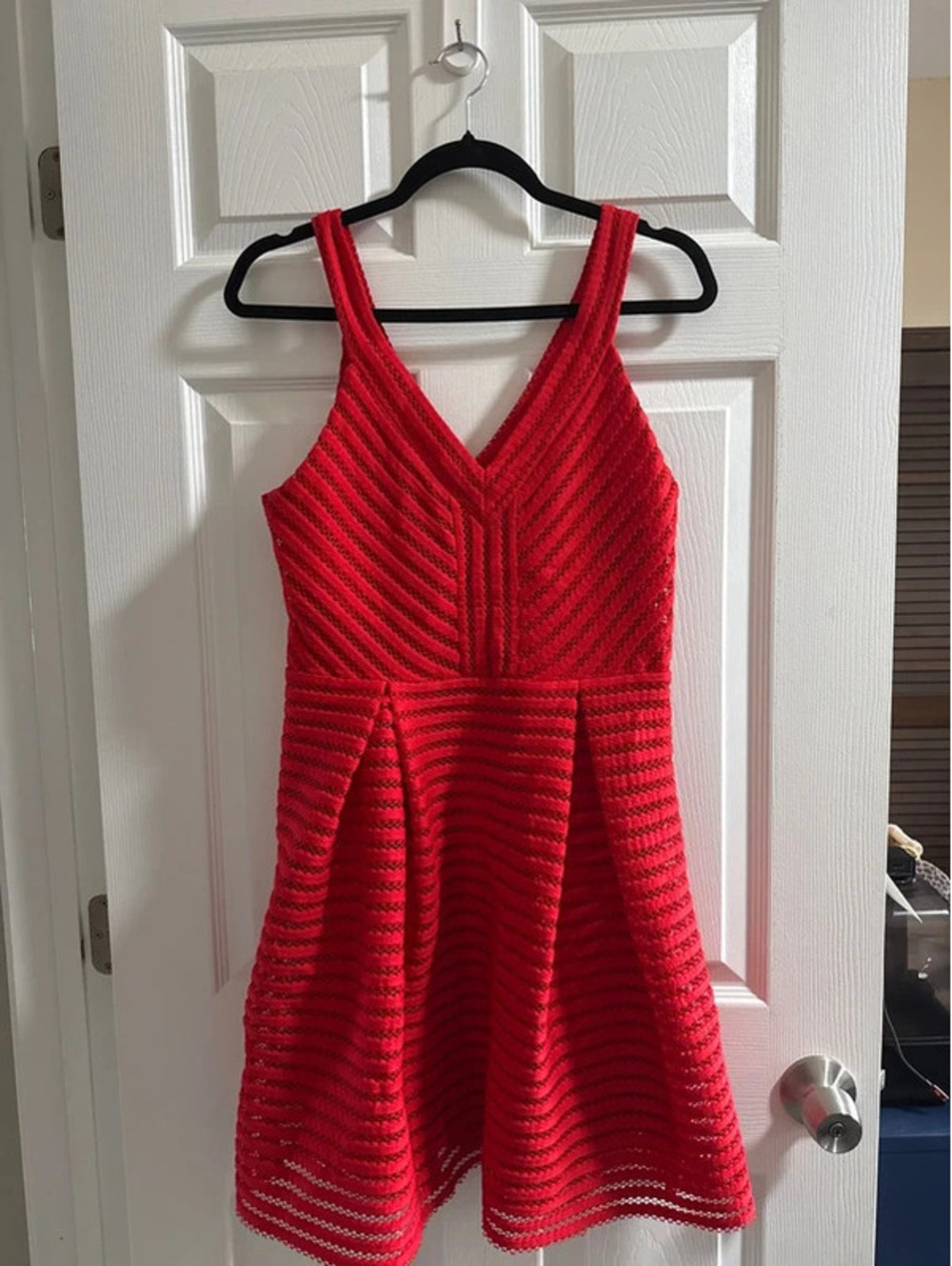 Express red dress size 10